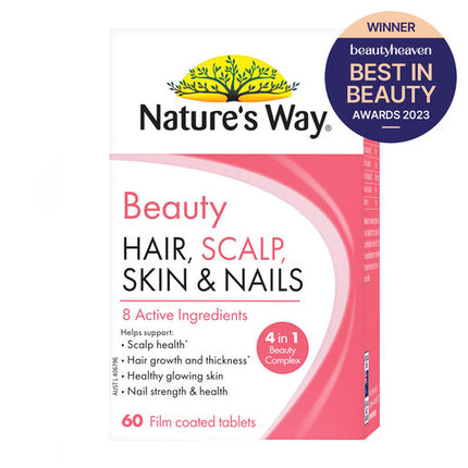 Nature's Way Hair, Scalp, Skin & Nails 60 Tablets