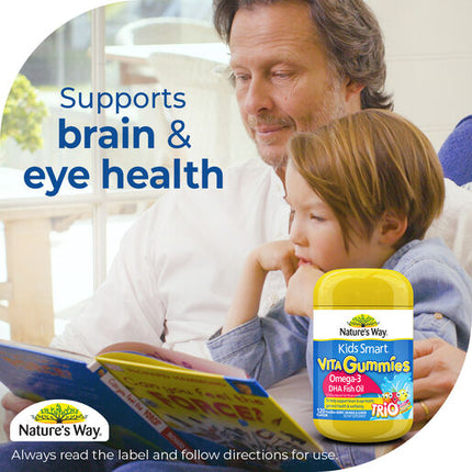 Nature's Way Kids Smart Vita Gummies Omega-3 DHA 120 Pastilles