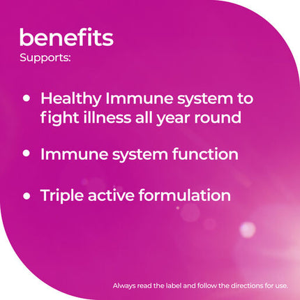 Nature's Way Adult High Strength Triple Immune 50 Vita Gummies