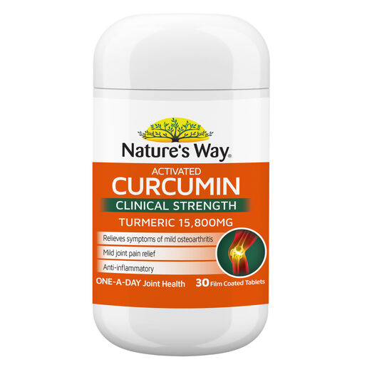 Nature's Way Activated Curcumin 30 Tablets