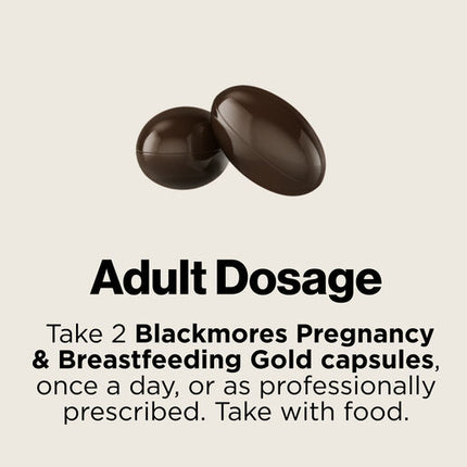 Blackmores Pregnancy and Breast-Feeding Gold 180 Capsules