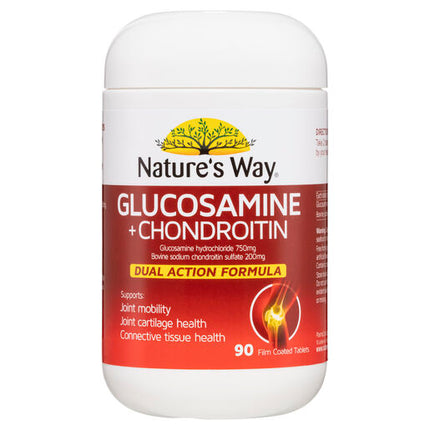 Nature's Way Glucosamine Plus Chondroitin 90 Tablets