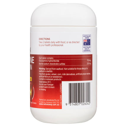 Nature's Way Glucosamine Plus Chondroitin 90 Tablets