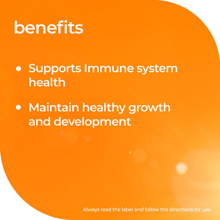 Nature's Way Kids Smart Vita-Gummies Vitamin C + Zinc 60 Gummies