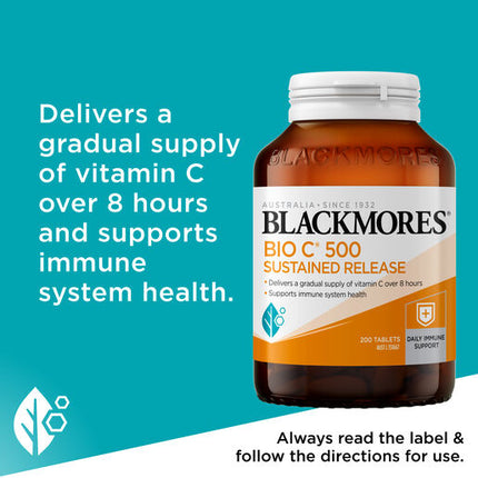 Blackmores Sustained Release C 200 Tablets