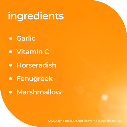 Nature's Way Garlic Plus C And Horseradish 200 Tablets
