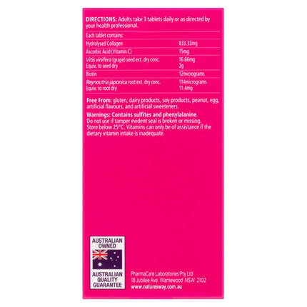 Nature's Way Beauty Collagen 60 Tablets