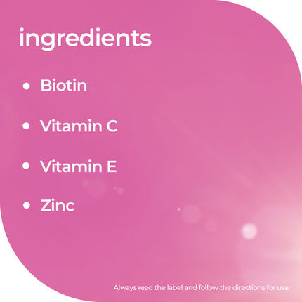 Nature's Way Adult Hair Skin Nails 60 Vita Gummies