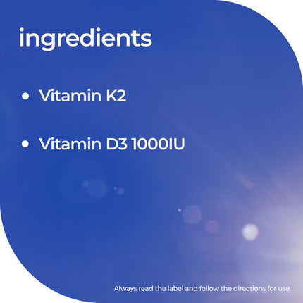 Natures Way Vitamin K2 Plus D3 30 Capsules