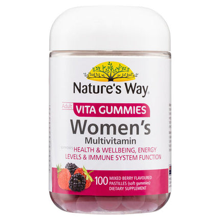 Nature's Way Adult Women's Multivitamin 100 Vita Gummies