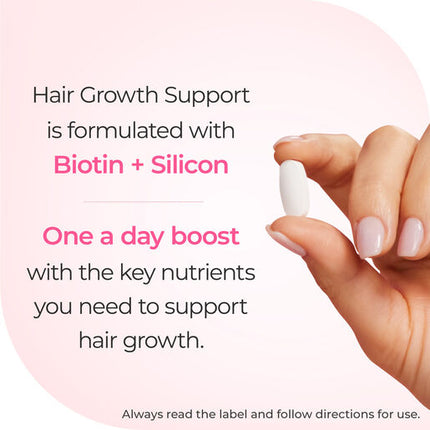 Nature's Way Hair Growth Support Plus Biotin And Silicon 30 Tablets