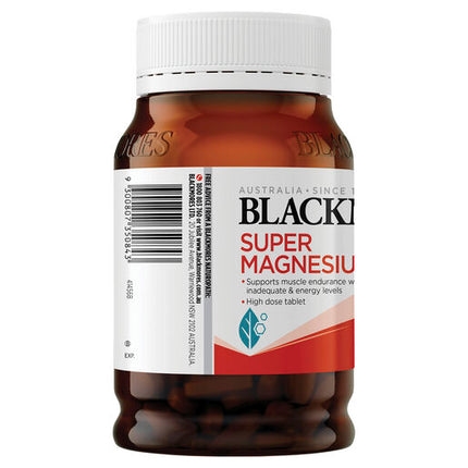 Blackmores Super Magnesium+ Muscle Health Vitamin 200 Tablets