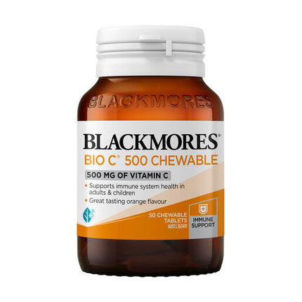Blackmores Bio C 500mg Chewable 50 Tablets