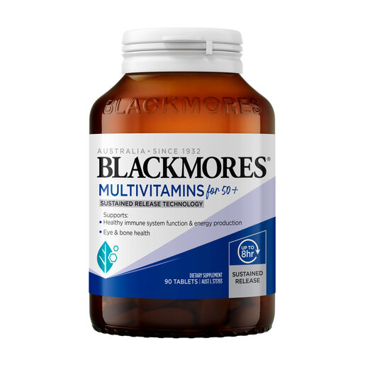 Blackmores Multivitamin for 50+ 90 Tablets