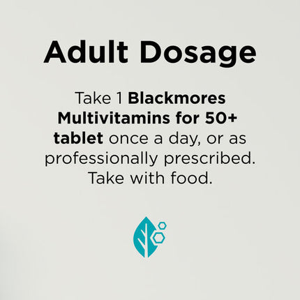 Blackmores Multivitamin for 50+ 90 Tablets