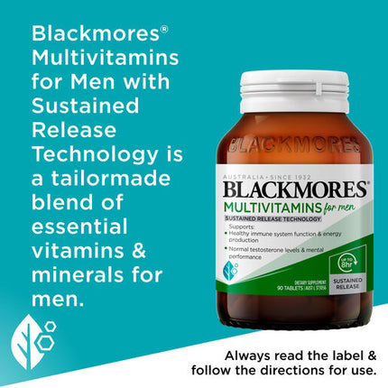Blackmores Multivitamins For Men 90 Tablets