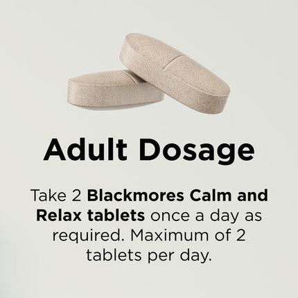 Blackmores Calm & Relax 60 Tablets