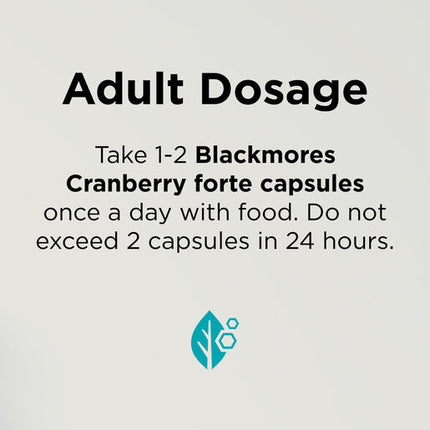 Blackmores Cranberry Forte 50000mg 90 Capsules