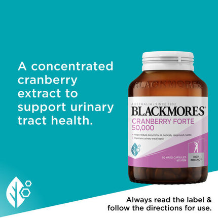 Blackmores Cranberry Forte 50000mg 90 Capsules