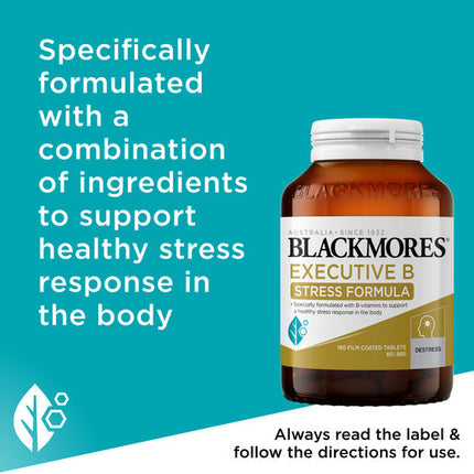Blackmores Executive B Stress Formula 160 Tablets
