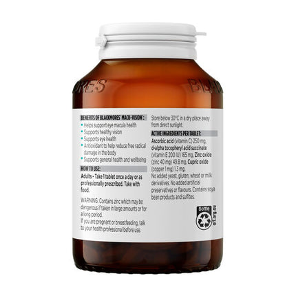 Blackmores Macu-Vision 150 Tablets