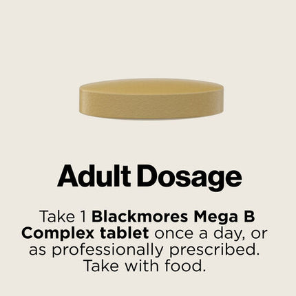 Blackmores Mega B Complex 75 Tablets