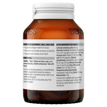 Blackmores Nails Hair & Skin 180 Tablets