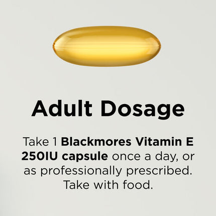 Blackmores Vitamin E 250IU 50 Capsules