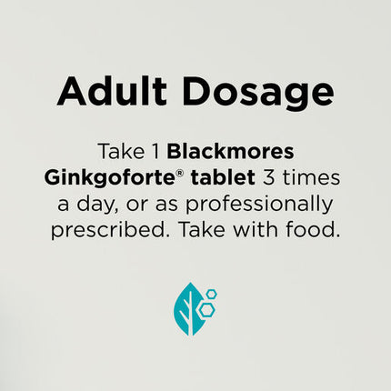Blackmores Gingko Forte 80 Tablets
