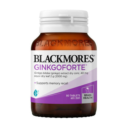 Blackmores Gingko Forte 80 Tablets