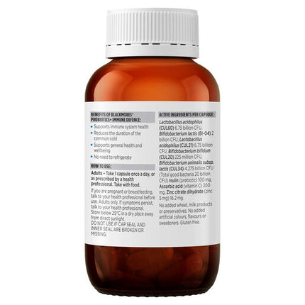 Blackmores Probiotics+ Immune Defence 90 Capsules