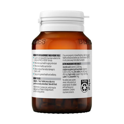 Blackmores Macu-Vision Plus 60 Tablets