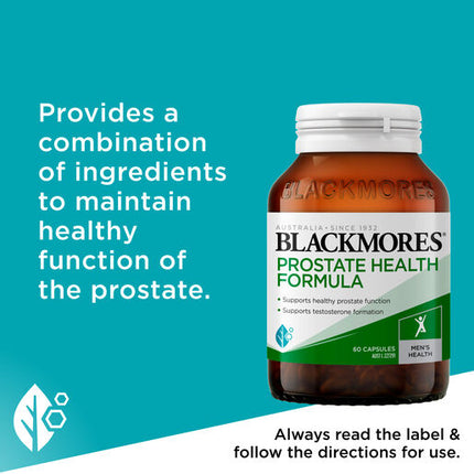 Blackmores Prostate Health Formula 60 Capsules