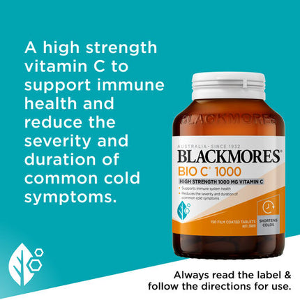 Blackmores Bio C 1000mg 150 Tablets