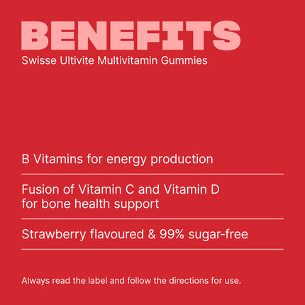 Swisse Ultivite Multivitamin 60 Gummies