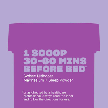 Swisse Ultiboost Magnesium + Sleep Powder Lemon & Honey 180g