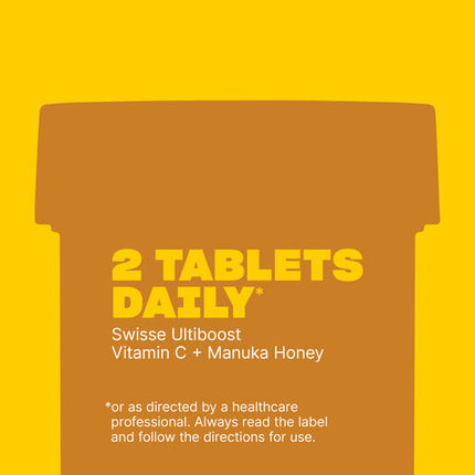 Swisse Ultiboost Vitamin C + Manuka Honey 120 Tablets