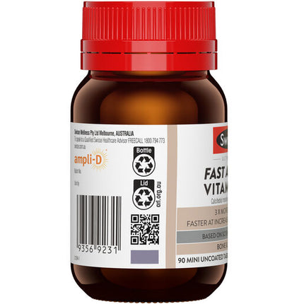 Swisse Ultiboost Fast Acting Vitamin D3 90 Tablets - SHORT EXPIRY 01/12/2026
