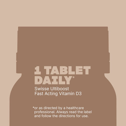 Swisse Ultiboost Fast Acting Vitamin D3 90 Tablets - SHORT EXPIRY 01/12/2026