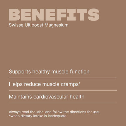 Swisse Ultiboost Magnesium 60 Tablets
