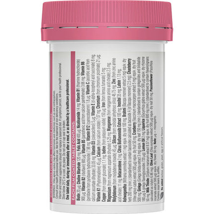 Swisse Ultivite Women's Teenage Multivitamin 60 Tablets
