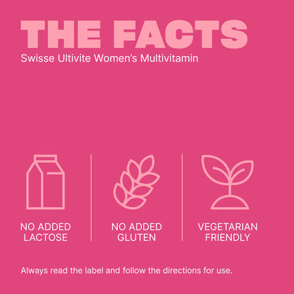 Swisse Ultivite Women's Multivitamin 30 Tablets