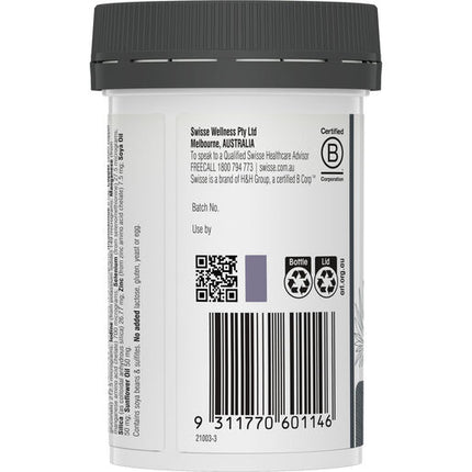 Swisse Beauty Hair Nutrition For Men 60 Capsules