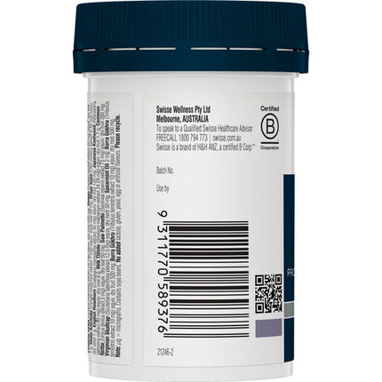 Swisse Ultivite Mens 65+ Multivitamin 60 Tablets