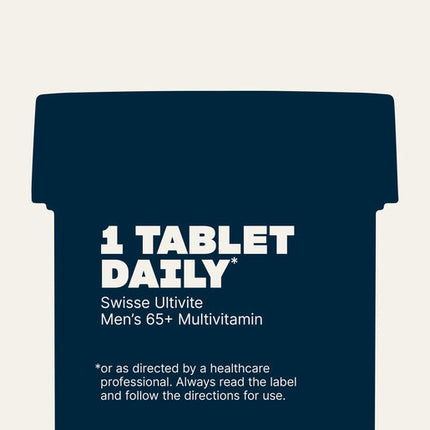 Swisse Ultivite Mens 65+ Multivitamin 60 Tablets