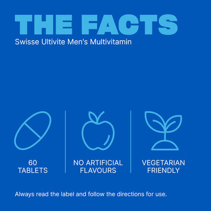Swisse Ultivite Men's Multivitamin 60 Tablets