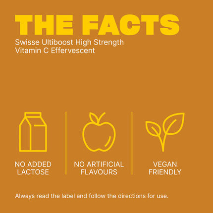 Swisse Ultiboost High Strength Vitamin C Effervescent 60 Tablets