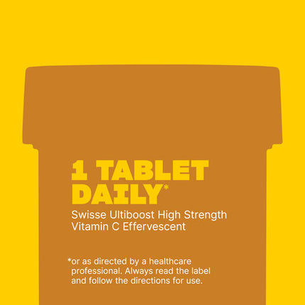 Swisse Ultiboost High Strength Vitamin C Effervescent 60 Tablets