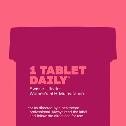 Swisse Ultivite Women's 50 + Multivitamin 60 Tablets