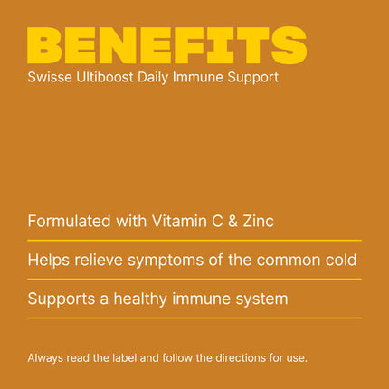 Swisse Ultiboost Daily Immune Support 60 Tablets